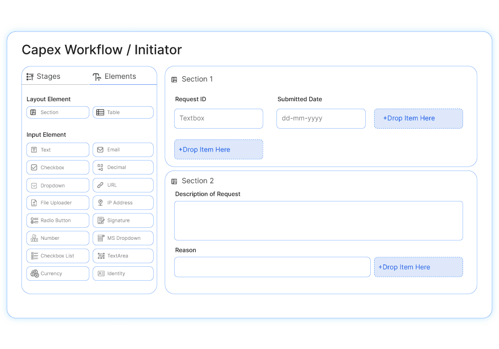 visual workflow builder