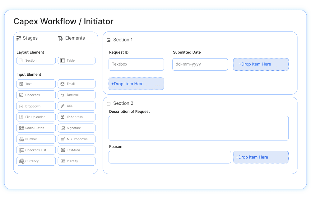visual workflow builder